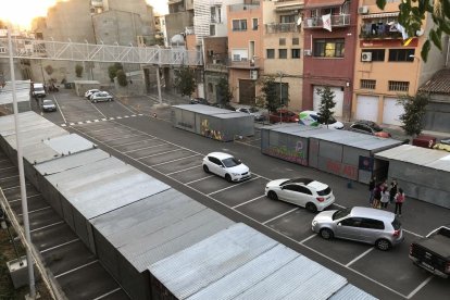 Una de las zonas en las que se ubicarán las peñas fragatinas.