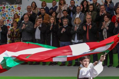 El PNB va celebrar ahir l’Aberri Eguna (Dia de la Pàtria) amb un acte públic a Bilbao.