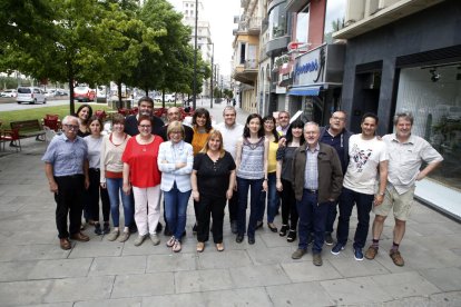 Una veintena de autores participaron ayer en la jornada central del festival El Segre de Negre en Lleida.