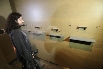 L'espai que ocupaven obres de Sixena al Museu de Lleida