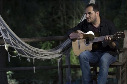 El cantant madrileny Ismael Serrano, en una actuació.