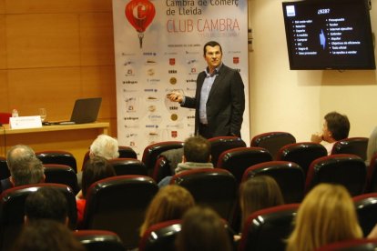 La trobada es va celebrar a la Cambra de Comerç.