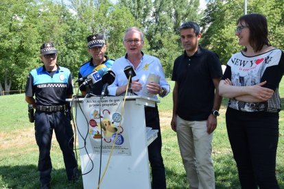 La presentación de la campaña en La Seu. 