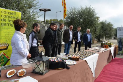 Imatge de la presentació de la Mostra Gastronòmica de les Garrigues ahir a les Borges Blanques.