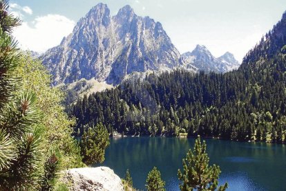 El parc d'Aigüestortes i Estany de Sant Maurici.