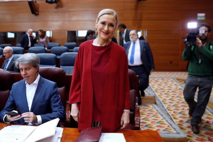 La presidenta de la Comunitat de Madrid, Cristina Cifuentes.