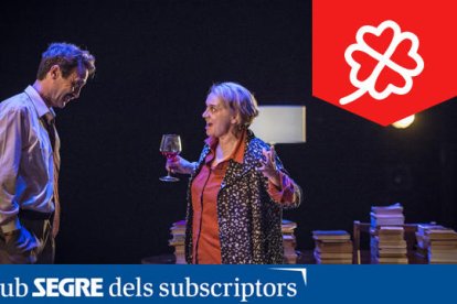 Escena de l'obra de teatre 'Parlàvem d'un somni'.