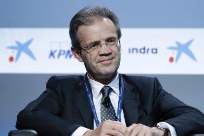 El presidente de CaixaBank, Jordi Gual.