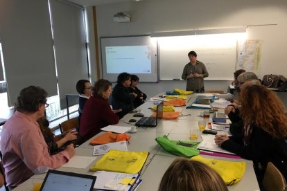 Asistentes a la reunión de trabajo celebrada en Portugal.