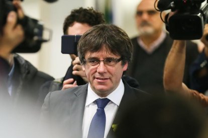 Carles Puigdemont a Brussel·les