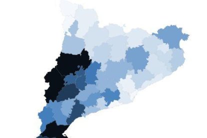 Distribución de las DUN presentadas