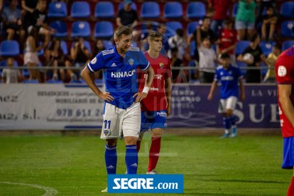 Imatges del debut del Lleida Esportiu contra el CD Teruel, a Terol.