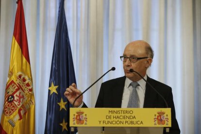 El ministre Cristóbal Montoro.