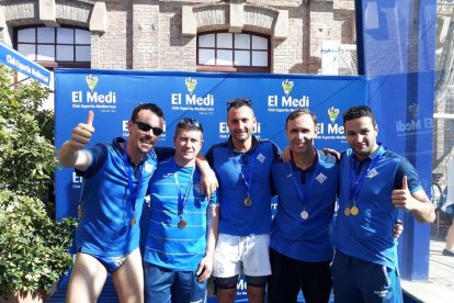 El CN Lleida conquereix dotze medalles al Català Màster