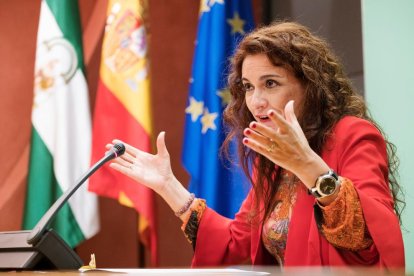 La consellera andalusa María Jesús Montero, ministra d'Hisenda