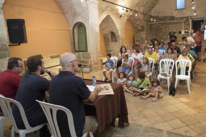 La presentació de la Isagoge, ahir a Sant Joan Degollat.