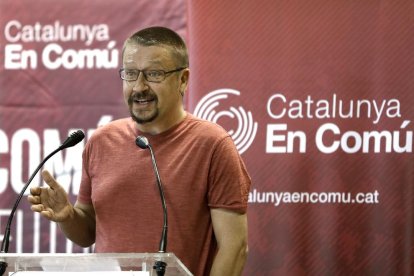 El ya exlíder de En Comú Podem Xaviert Domènech