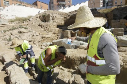 Treballadors a Lleida aquest estiu.