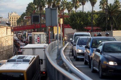 Imatge d'arxiu de la Ronda Litoral de Barcelona.