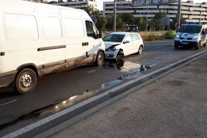 El siniestro tuvo lugar ayer por la mañana. 