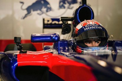 Márquez rueda en Spielberg con el Red Bull Toro Rosso de Fórmula Uno