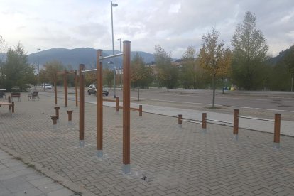 El Passeig de l’Horta del Valira acoge uno de los parques juveniles.