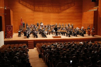 El concierto ayer en el auditorio Enric Granados de Lleida.