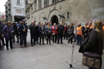 La Marea pensionista de Lleida prossegueix les seues reivindicacions