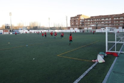 Imatge d'arxiu del camp de futbol de la Bordeta.