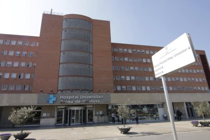 Vista general de l’hospital Arnau de Vilanova de Lleida.