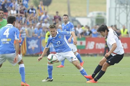 Marc Martínez, amb el Lleida Esportiu