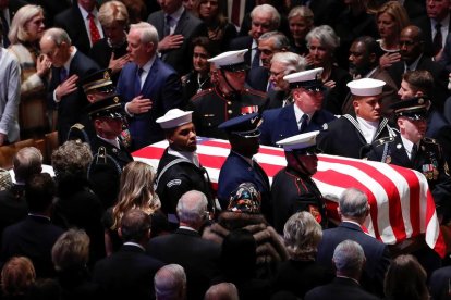 Els Estats Units s’acomiaden de l’expresident George H. W. Bush