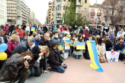 En la plaza Ricard Viñes