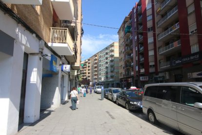 L’agressió va ser en aquesta zona del carrer Lluís Companys.