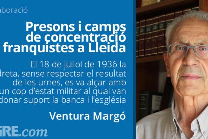 Presons i camps de concentració franquistes a Lleida