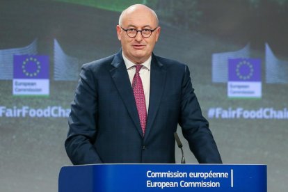 El comisario de Agricultura de la Unión Europea, Phil Hogan.