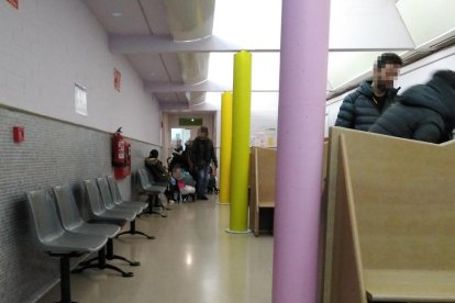 La zona de consultas pediátricas en un Centro de Atención Primaria de la capital del Segrià.