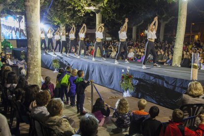 Un dels actes que es van organitzar a Tàrrega durant la Nit Boja de divendres.