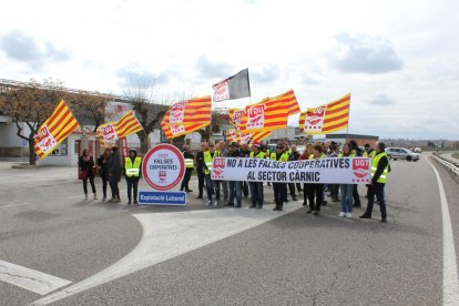 Una protesta contra les 