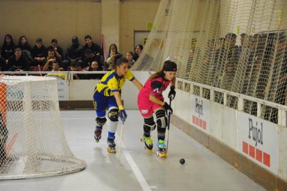 Mar Franci, en una acció d’un partit recent del Vila-sana.