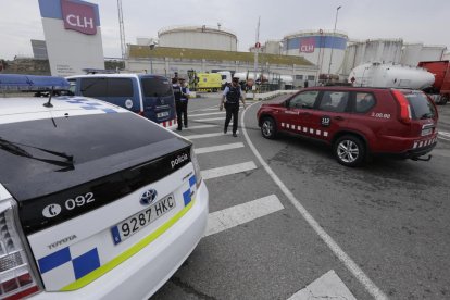 Simulacro de incendio en las instalaciones de CLH 