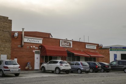 Vista de la cafeteria, al número 26 del carrer de la Fusta.