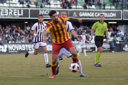 Trilles, en una acció del partit de diumenge a Castelló.