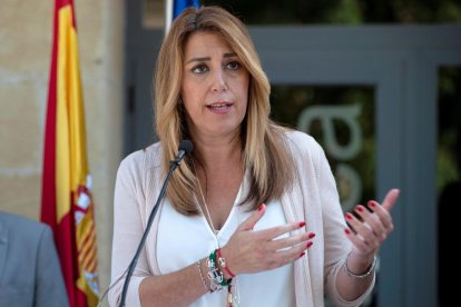 La presidenta de la Junta d'Andalusia, Susana Díaz.