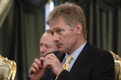 El portavoz del Kremlin, Dimitri Peskov.