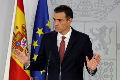 El president del Govern, Pedro Sánchez.