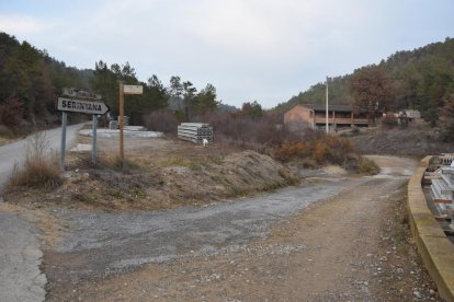 Uno de los caminos de Bassella que forma parte del inventario que ha hecho el consistorio. 