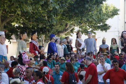 Més de cinc-centes persones a la Trobada Gegantera de Bellvís