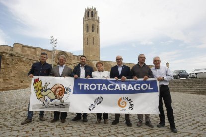 La presentación tuvo lugar ayer en el complejo monumental de la Seu Vella.