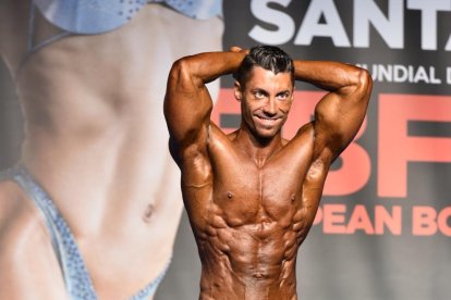 Un leridano, campeón europeo de culturismo